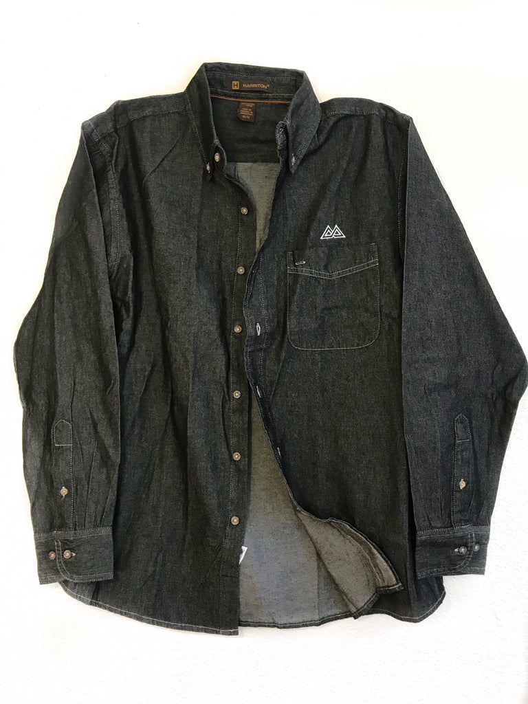 Street Denim Shirt - Black – Muted Ltd.
