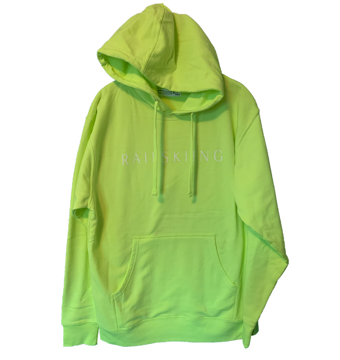 Yellow RAILSKIING Hood