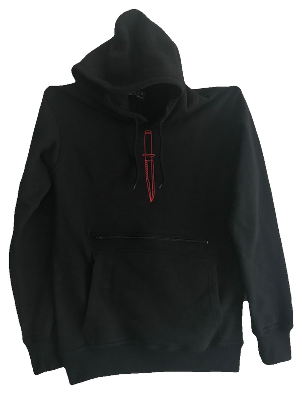 Black Buck Knife Tall Hood