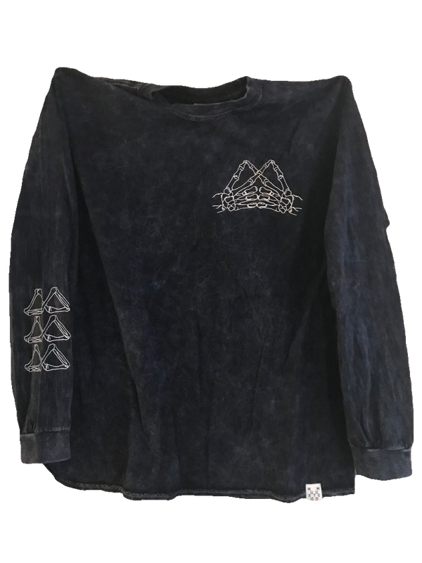 Skeletor Long-sleeve - Navy Blue