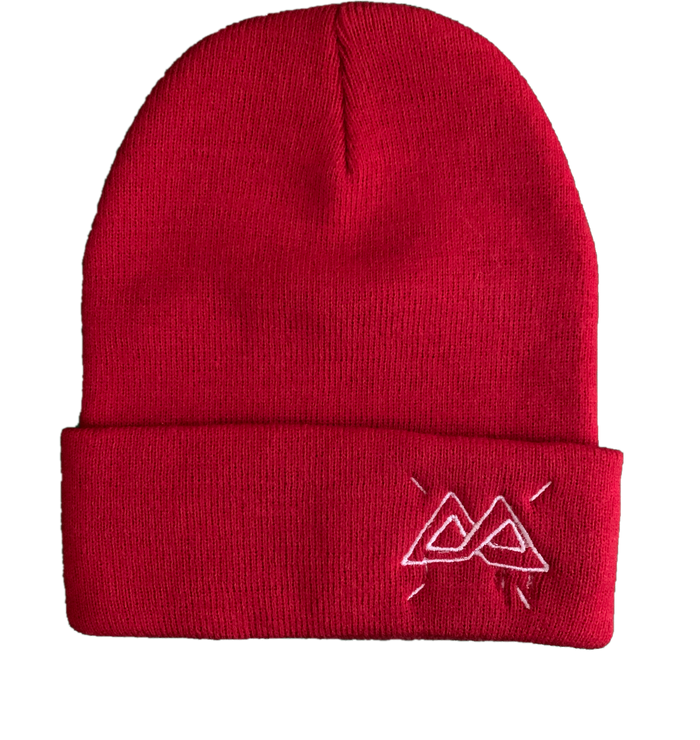 Red Cuff Beanie