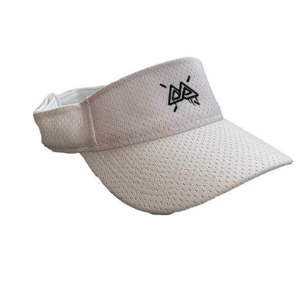 White Golf Visor