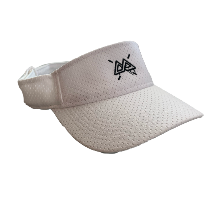 White Golf Visor